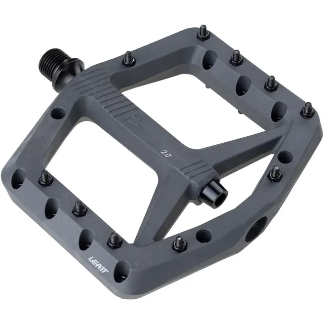 Pedały rowerowe (platformy szerokie) LEATT Pedals Composite AllMtn 2.0 Flat one size, granitowe