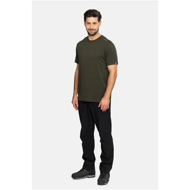 T-shirt męski VIKING Lenta Bamboo Light Man ciemno zielony XL