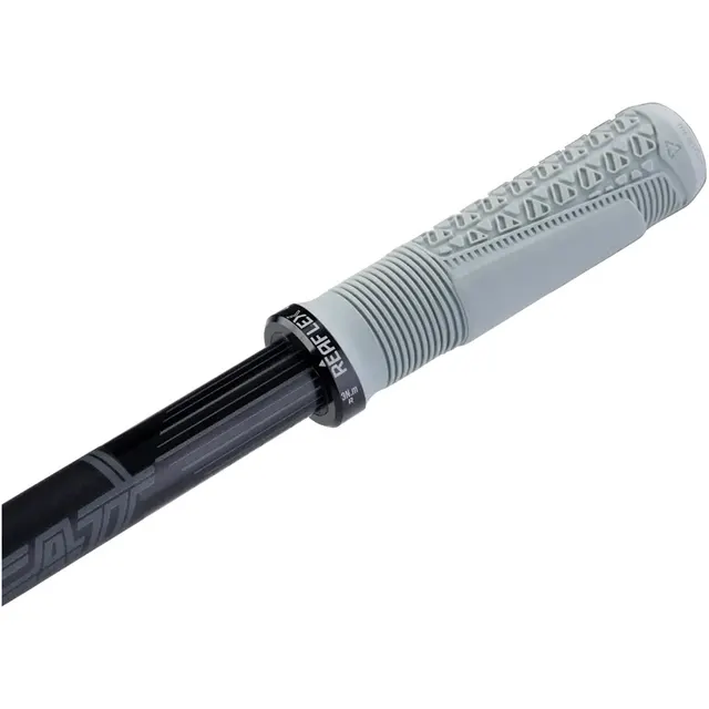 Gripy rowerowe LEATT Grips ReaFlex 6.0 Regular O31mm one size, Regular 31 mm, szary (Granite)