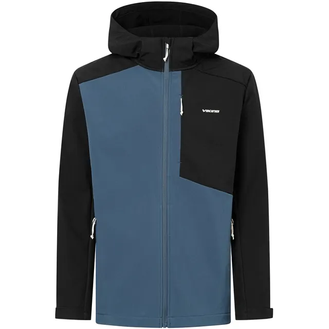 Kurtka męska VIKING Kerns Man Softshell granatowo czarna XXXL