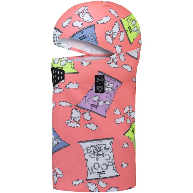Kominiarka dziecięca BUFF THERMONET® HINGED BALACLAVA JUTKA ROSE PINK one size