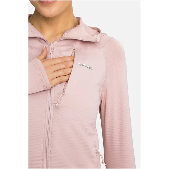 Bluza damska VIKING Birger Lady rozpinana z kapturem różowa XL