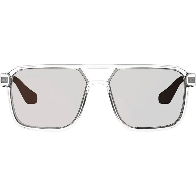 Okulary rowerowe LEATT TheViz Pyrenees Polarized one size, przezroczyste, srebrne szkła