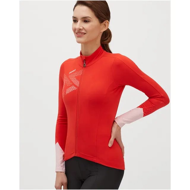 Koszulka rowerowa (z długim rękawem) damska SILVINI Women Jersey CALVANA S
