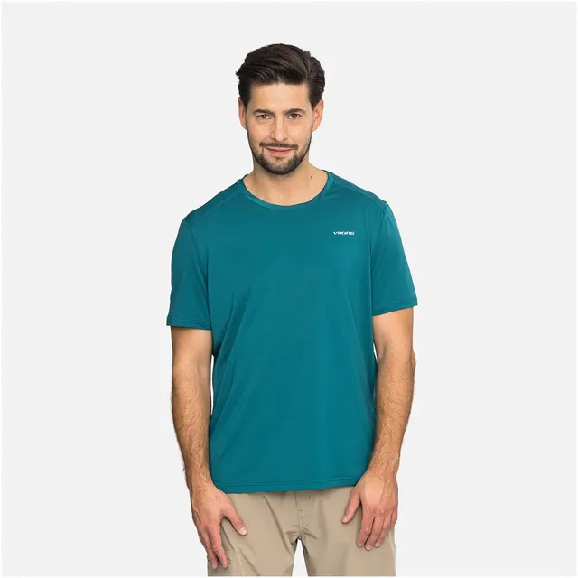 T-shirt męski VIKING Tover Man Polartec niebieski L