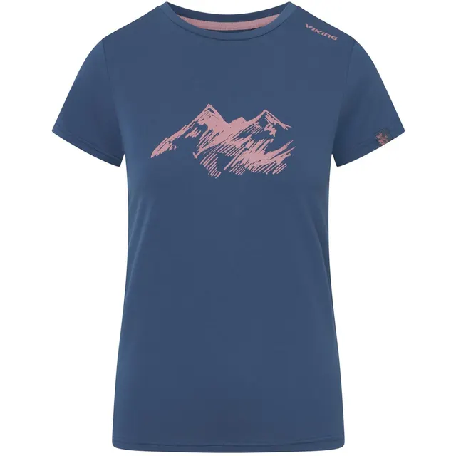 T-shirt damski VIKING Lenta Bamboo Light Lady granatowy S