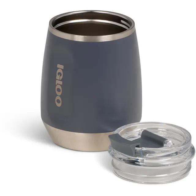Butelka termiczna IGLOO Wine Tumbler 10 OZ (0 3 litra) one size, grafitowy