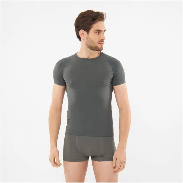Bielizna męska VIKING Breezer Man Shortsleeve szara S