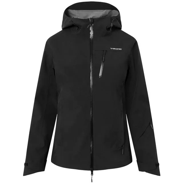 Kurtka przeciwdeszczowa damska Viking Trek Pro 2.5 - black rozmiar: l