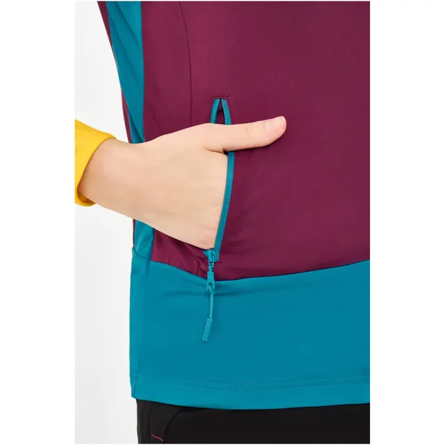 Bluza damska VIKING Tacoma Hoodie Lady rozpinana z kapturem żółta XL