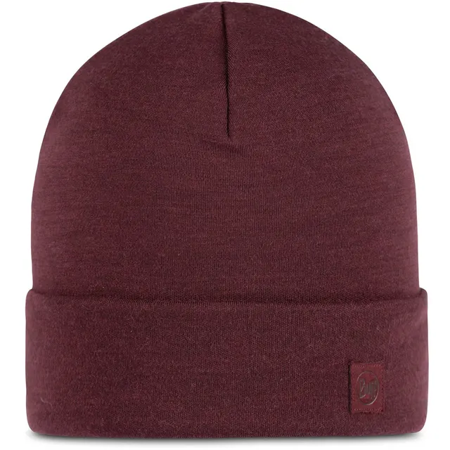 Czapka BUFF MERINO HEAVYWEIGHT BEANIE SOLID GARNET one size
