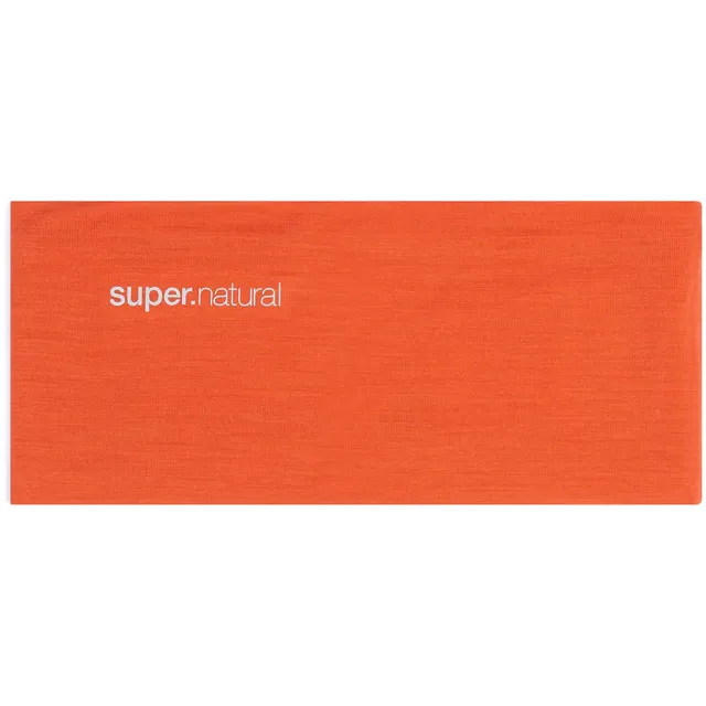 Opaska SUPER.NATURAL WANDERLUST HEADBAND pomarańczowa one size