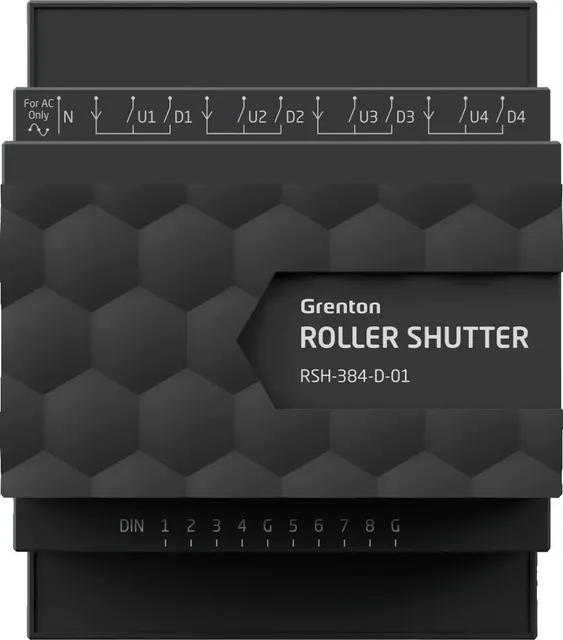 Moduł GRENTON ROLLER SHUTTER x4 DIN TF-Bus