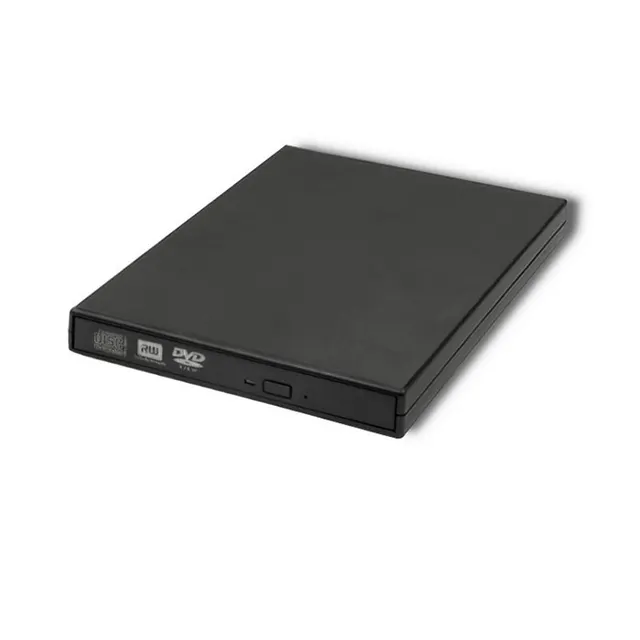 QOLTEC NAGRYWARKA DVD-RW ZEWNĘTRZNA, USB 2.0, CZARNA