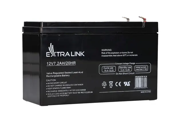 EXTRALINK AKUMULATOR BEZOBSŁUGOWY AGM 12V 7 2AH 7A