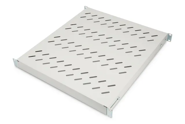 Digitus Półka ze zmiennymi szynami mocującymi do montażu stałego w szafach 483 mm (19 ) (DN-97646)
