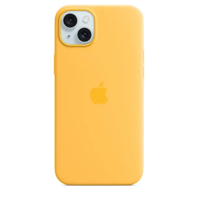 Silikonowe etui Apple z MagSafe Sunshine do iPhone 15 Plus MWNF3ZM/A