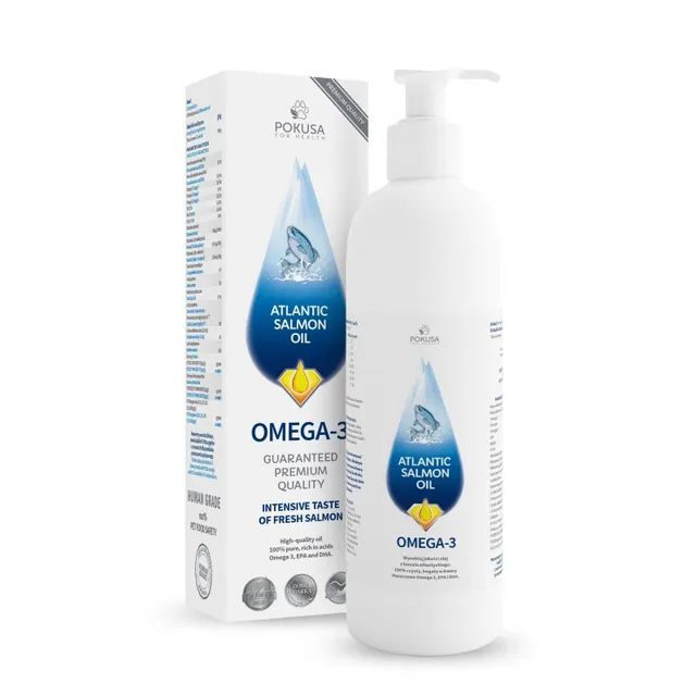 Pokusa Raw Diet Line Atlantic Salmon Oil 1000ml