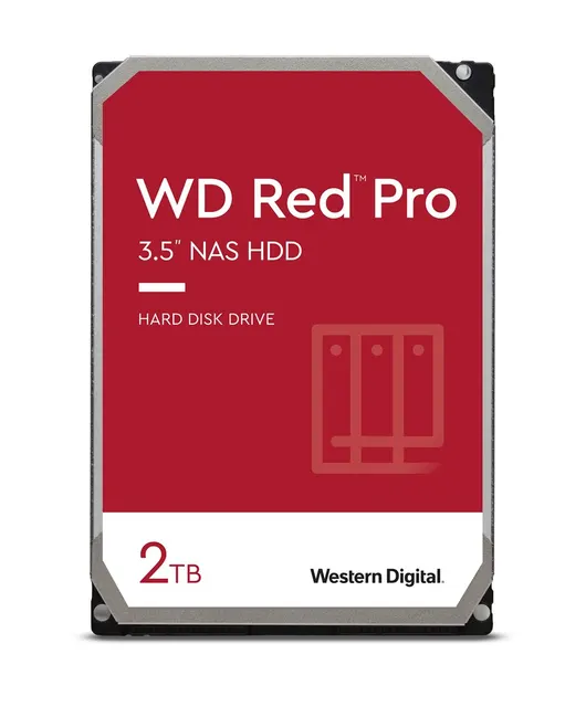 Dysk HDD WD Red Pro WD2002FFSX (2 TB ; 3.5 ; 64 MB; 7200 obr/min)