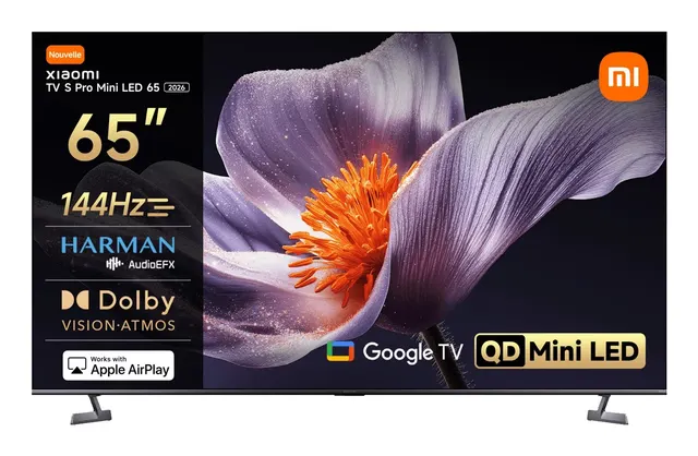 Xiaomi TV S Pro 165 1 cm (65 ) 4K Ultra HD Smart TV Wi-Fi Szary 1700 cd/m2