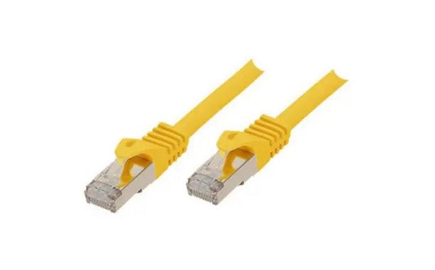shiverpeaks BS75550-Y kabel sieciowy Żółty 50 m Cat7 S/FTP (S-STP)