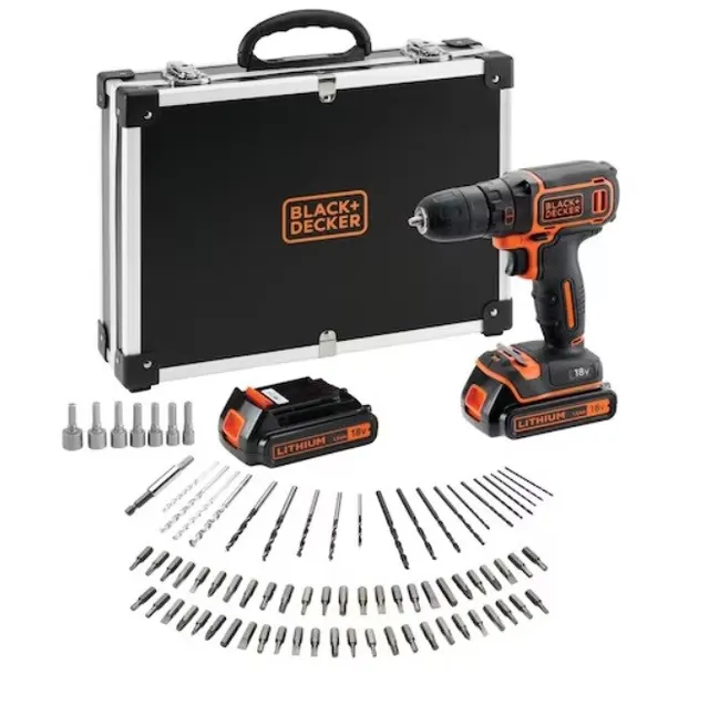 Wiertarko-wkrętarka 18V BDCDC18BAFC-QW BLACK+DECKER