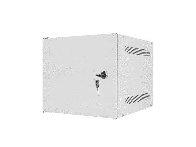 LANBERG SZAFA WISZĄCA RACK 10 4U 280X310 SZARA DRZWI METALOWE (FLAT PACK) WF10-2304-00S