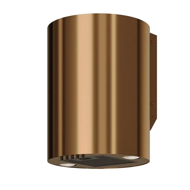 Okap kominowy MAAN Elba Mini WPB 431 50 cm, LED, filtry aluminiowe, miedź