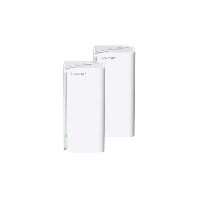 Tenda MX21 Pro(2-pack) Trójpasmowy (2 4 GHz / 5 GHz / 6 GHz) Wi-Fi 6 (802.11ax) Biały 3 Wewnętrzne