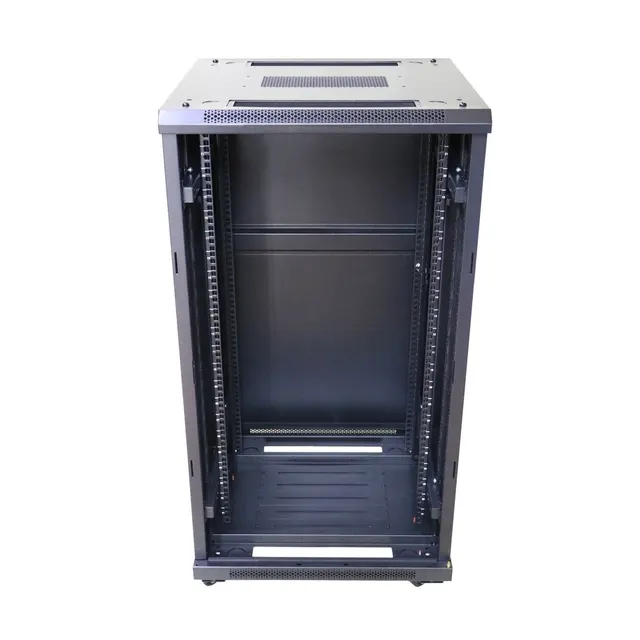 Extralink 27U 600x600 Czarna, Szafa rack, stojąca