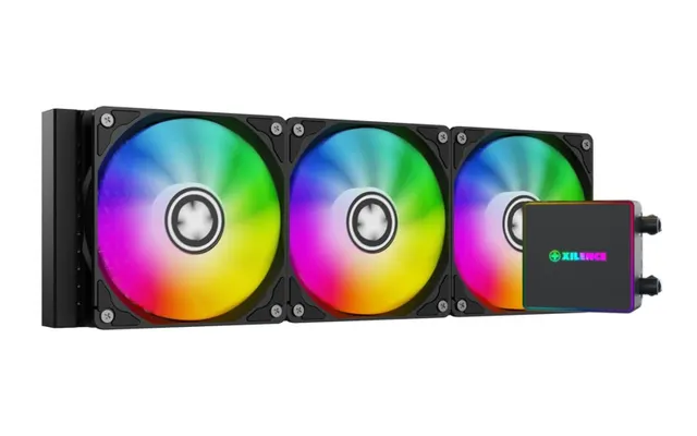 Xilence LQ360PRO.ARGB system chłodzenia komputerów Procesor Chłodnica cieczy all-in-one 12 cm Czarny 1 szt.
