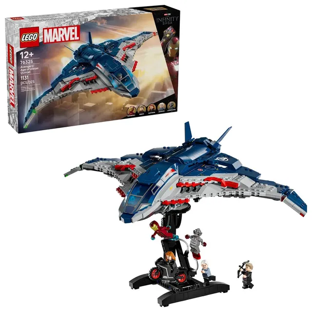 LEGO Marvel Super Heroes 76325 - Avengers: Czas Ultrona - Quinjet
