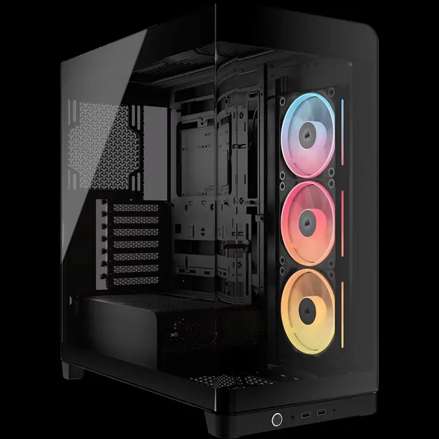 Obudowa Corsair FRAME 4500X LX-R RGB Tempered Glass Mid-Tower Black