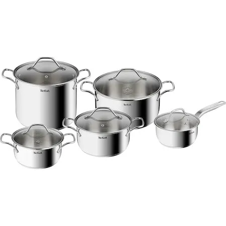 Zestaw garnków TEFAL Intuition 10 elem. B864SA74