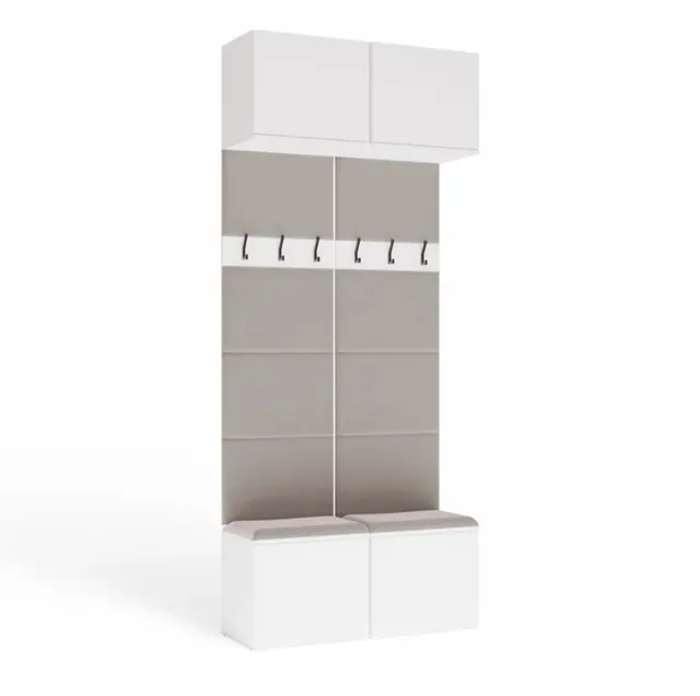GARDEROBA HAGA II 2W BIEL