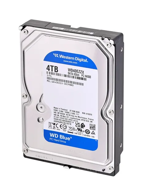 Dysk HDD WD Blue WD40EZZX (4 TB ; 3.5 ; 256 MB; 5400 obr/min)