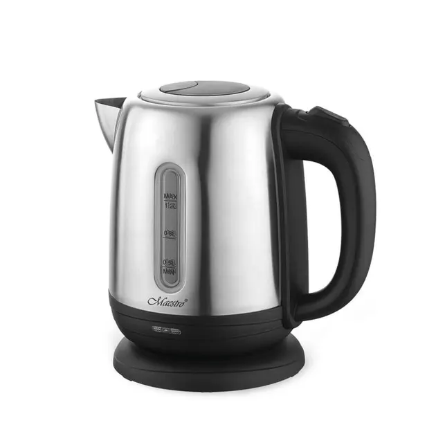 Czajnik elektryczny metalowy 1 2l 1630W MAESTRO MR-027