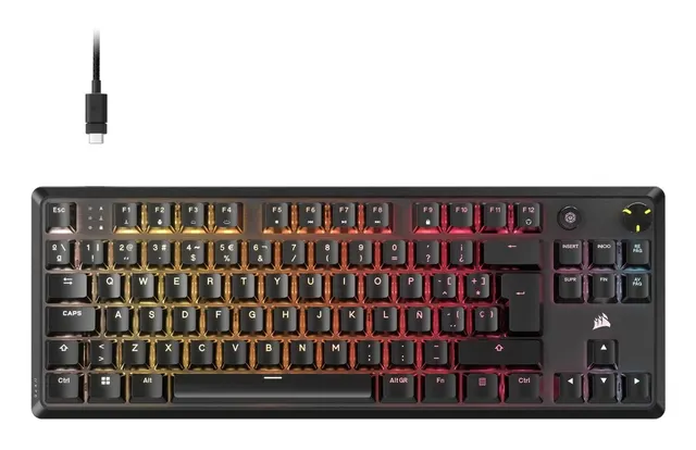 Corsair K70 CORE TKL klawiatura Gaming USB Czarny