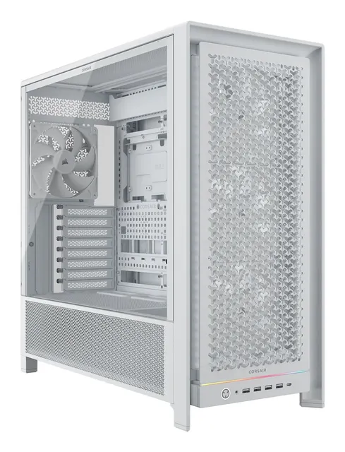 Obudowa PC Corsair Frame 5000D Midi-Tower E-ATX Szkło hartowane - biała