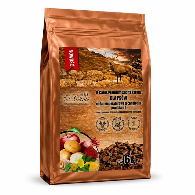 O´Canis Premium jeleń ziemniak burak dla psa 6kg