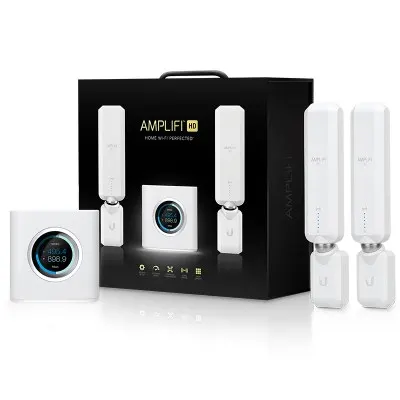 Zestaw Router WiFi 5 MESH Ubiquiti AmpliFi Mesh WiFi System (router i 2x punkt mesh) (AFi-HD-EU)