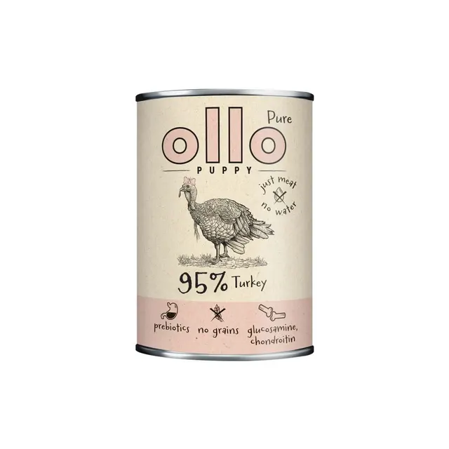 Ollo Puppy Pure Indyk 850g