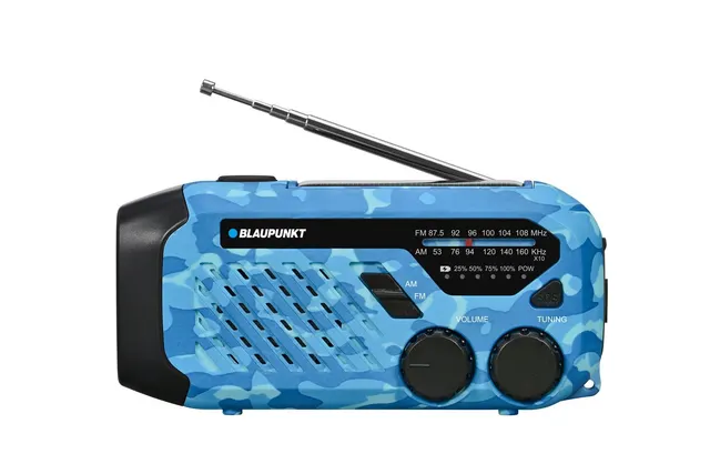 Radio alarmowe BLAUPUNKT ER10BC blue camo