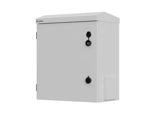LANBERG SZAFA RACK WISZĄCA 10 HERMETYCZNA IP55 MONTAŻ NA ŚCIANIE/SŁUPIE 420X300X500 SZARA (ZŁOŻONA)