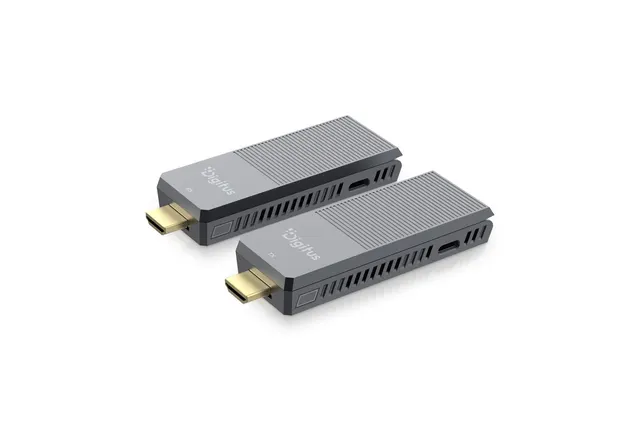 Digitus Przedłużacz / Extender HDMI bezprzewodowy do 100/150m, UHD 4K@60Hz, Audio (Zestaw)
