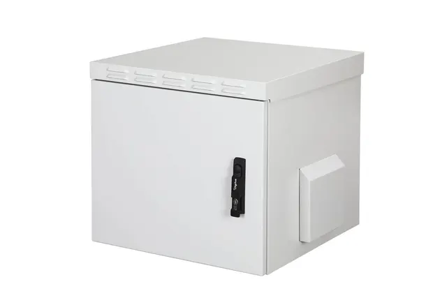 Digitus Szafa sieciowa wisząca 19 9U rack 600x600 drzwi pełne szary niedzielona złożona IP55 100kg