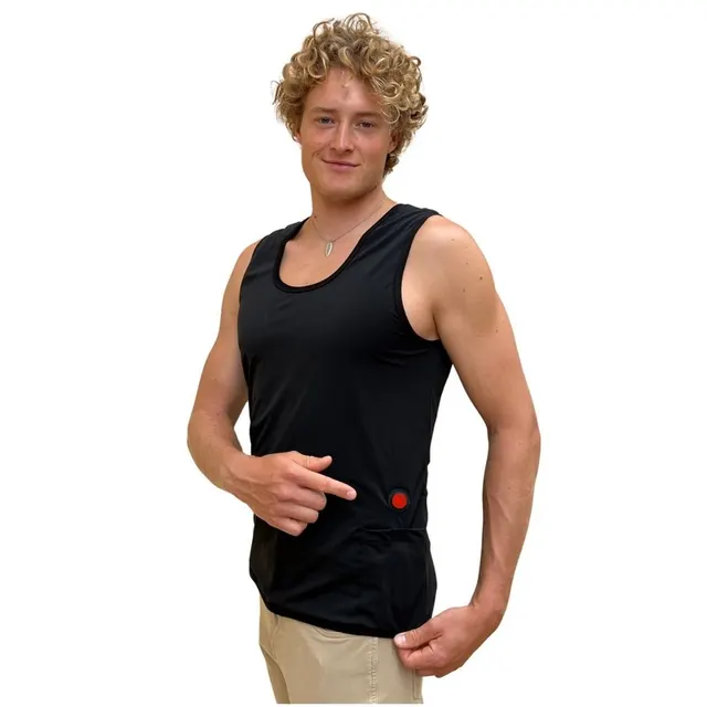 Glovii GV2XL artykuł ochrony ciała w sportach zimowych Heated vest Jazda na nartach Snowboarding /Jazda na desce Unisex Poliester Czarny
