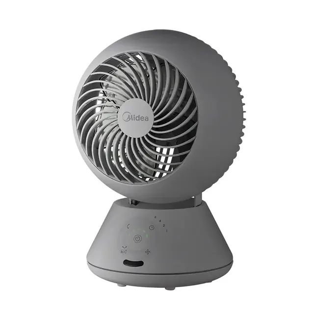 Wentylator Midea, MFT302R0BPK, Wentylator stołowy, Ciemnoszary, Liczba prędkości 3, Oscylacji