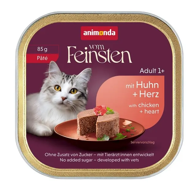 ANIMONDA VF Adult in Paté with chicken + heart 85g