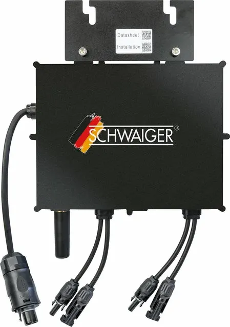 Schwaiger SOWR0806 adapter zasilający/ inwentor Wewnętrzna Czarny